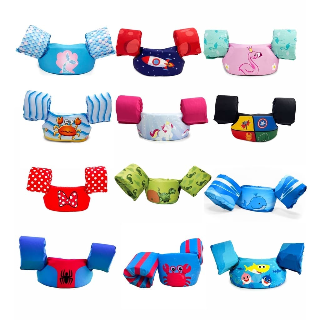 Boia Infantil de Natação – Colete Flutuante Seguro para Crianças de 1 a 6 Anos