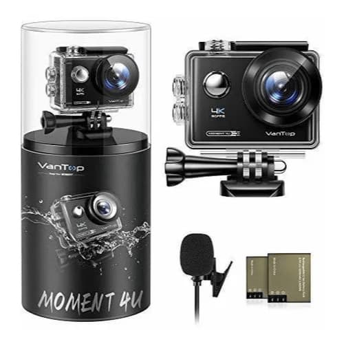 Câmera subaquática colorida padrão Vantop Momento 4u 4k