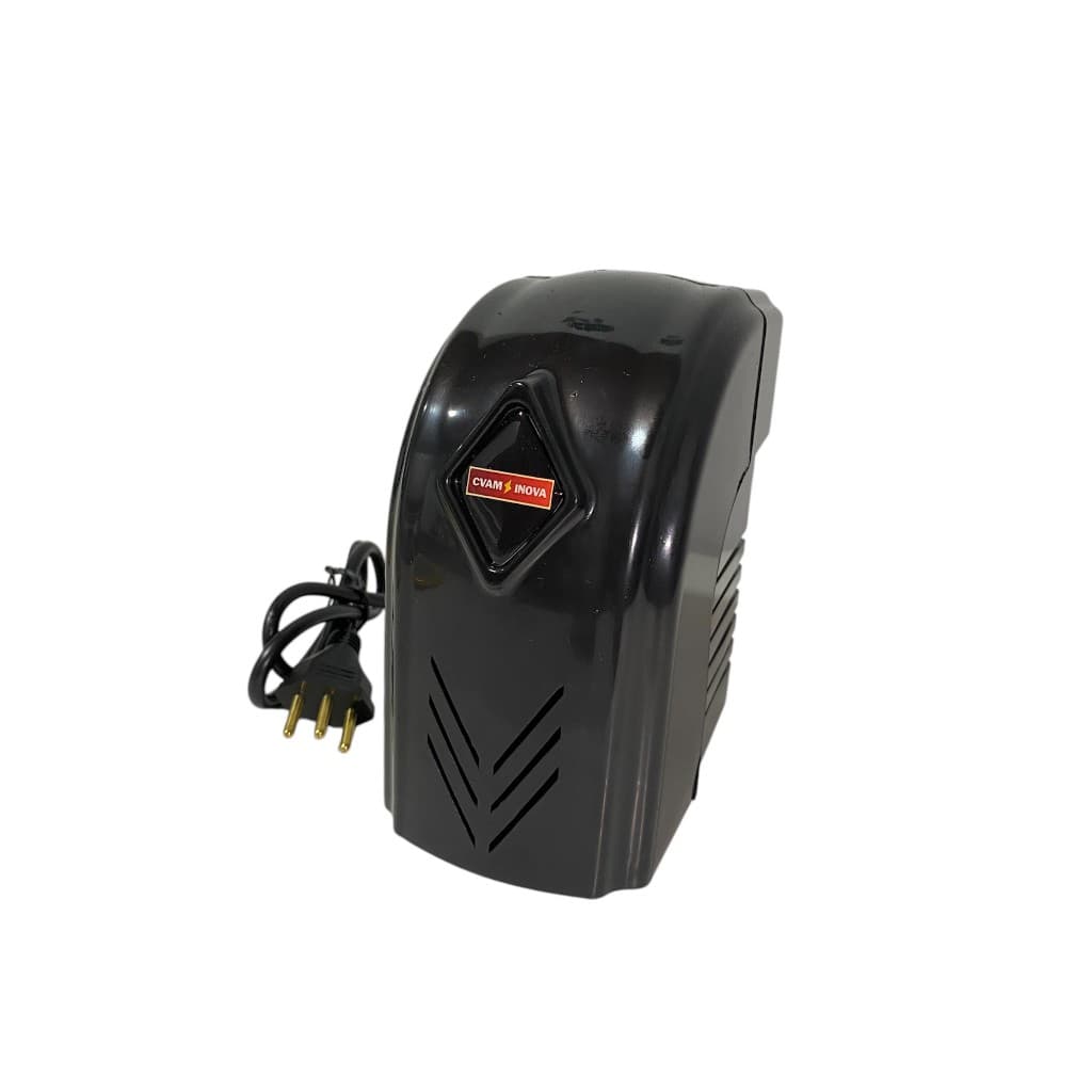 Protetor Eletrônico Bivolt 500VA com DPS e Chave Rearmável Contra Surtos Elétricos e Picos de Tensão