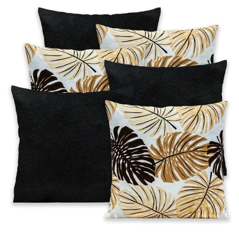 KIT COM  6 CAPAS PARA ALMOFADAS DECORATIVAS 45X45CM