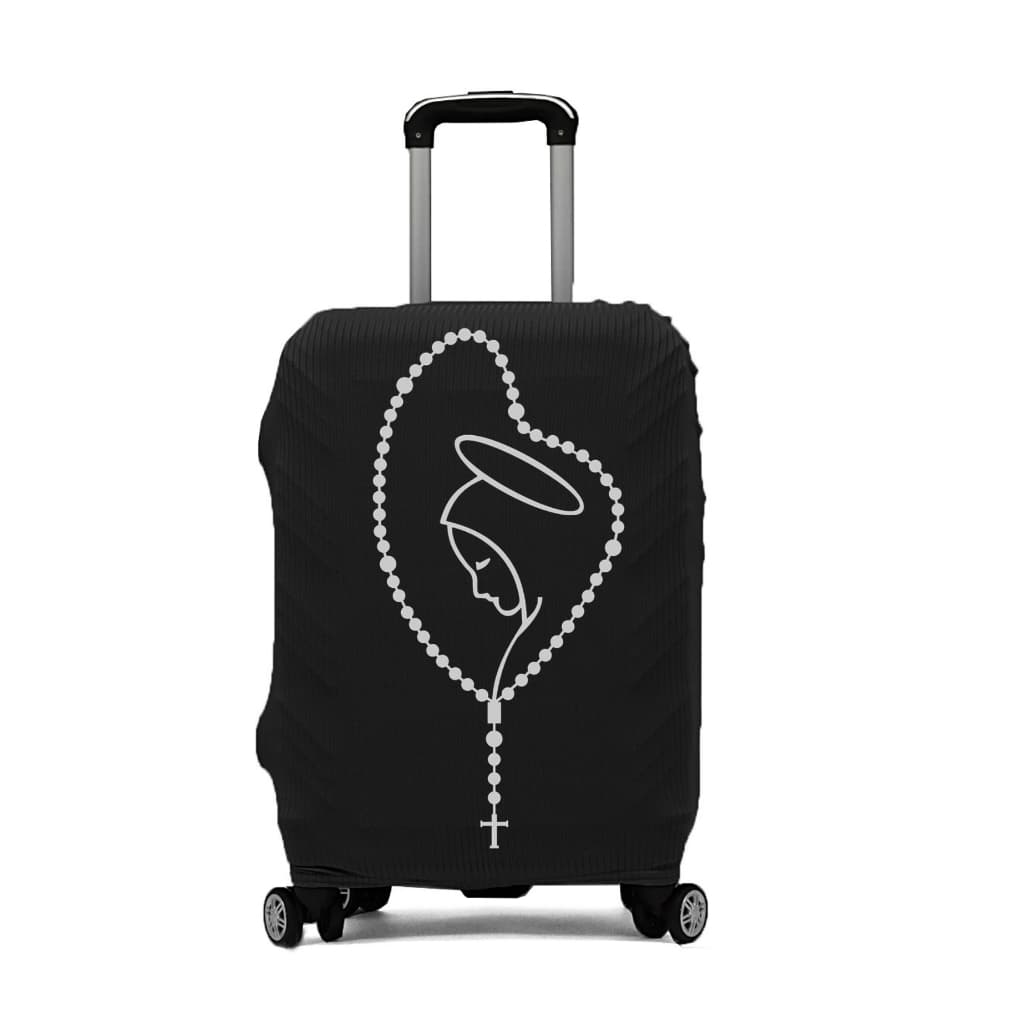 Capa De Mala 8 a 23KG P-M-G Aparecida Personalizada Protetor Bagagem Para Viagem Protetora Grande