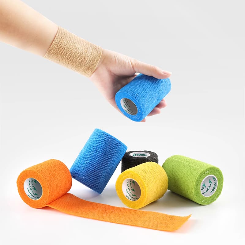 Fita Esportiva Portectiva Envoltório Atlético Auto-Adesivo Protetor De Dedos Musculares Para Basquetebol Fitness