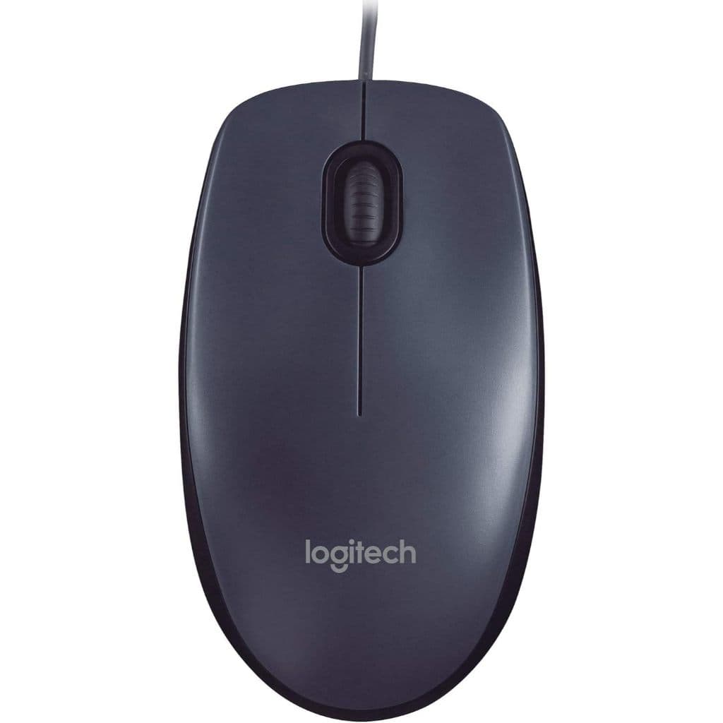 Mouse Com Fio Logitech M90 Preto