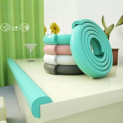 PROTETOR QUINA PARA MESA BORDA ROLO COM 2 METROS PARA PROTEGE BEBE