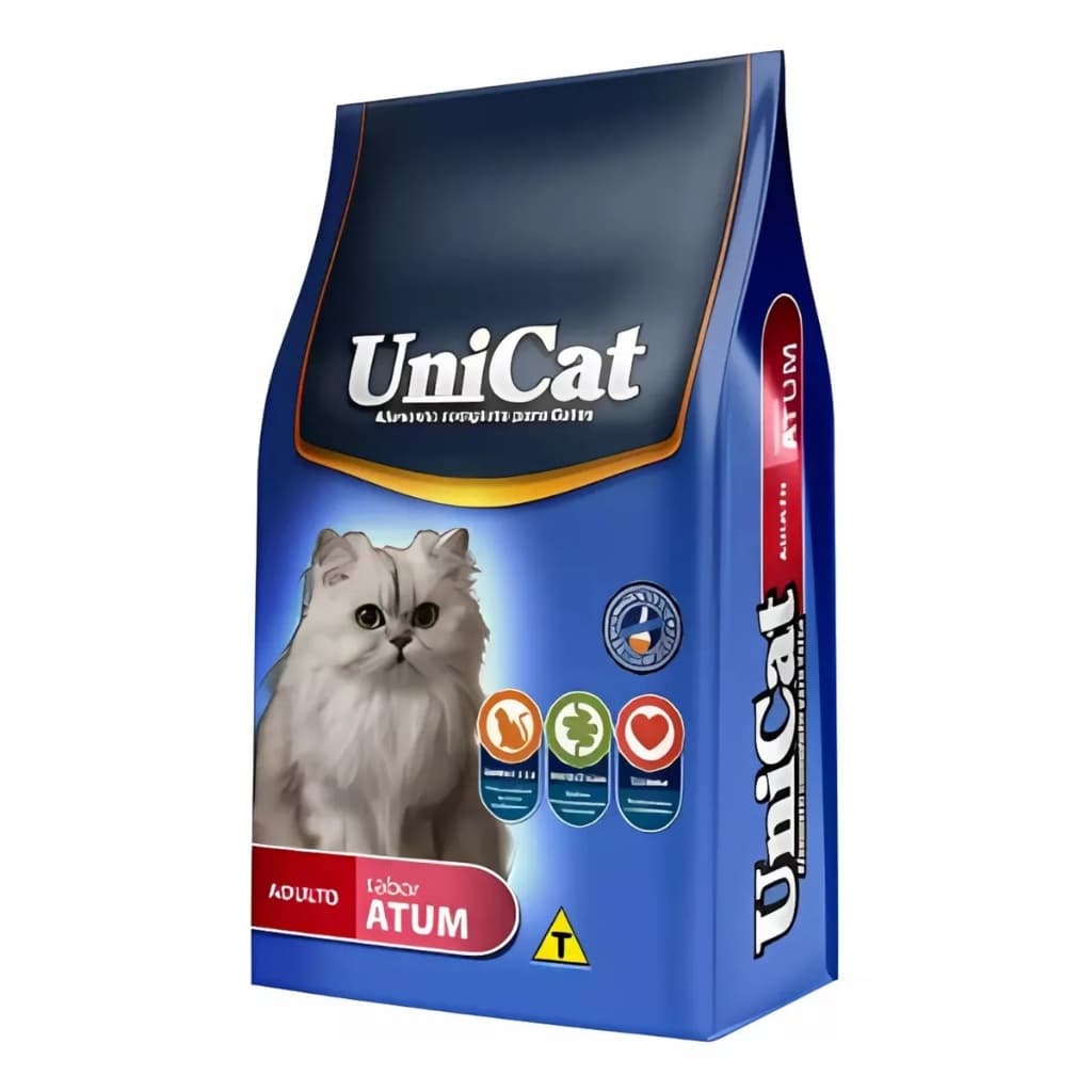 Ração para Gato UNICAT - 10 Kg (sem corantes) ATUM