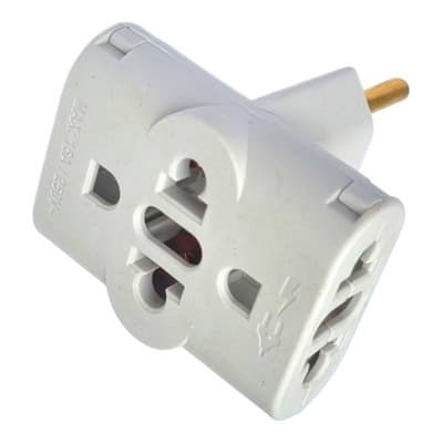 Adaptador de tomadas Bejamin T Inverso