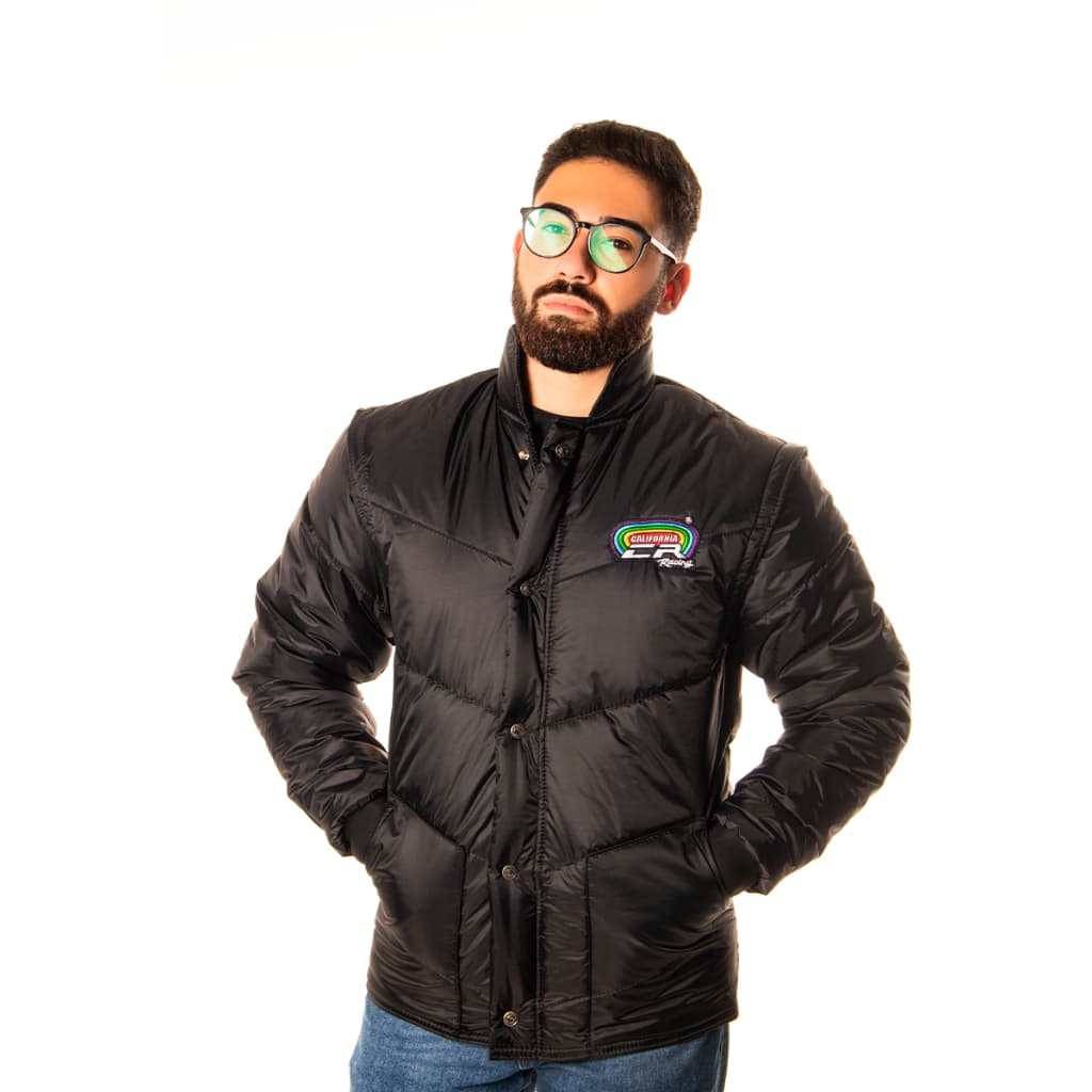 Jaqueta California Racing Tradicional Preto