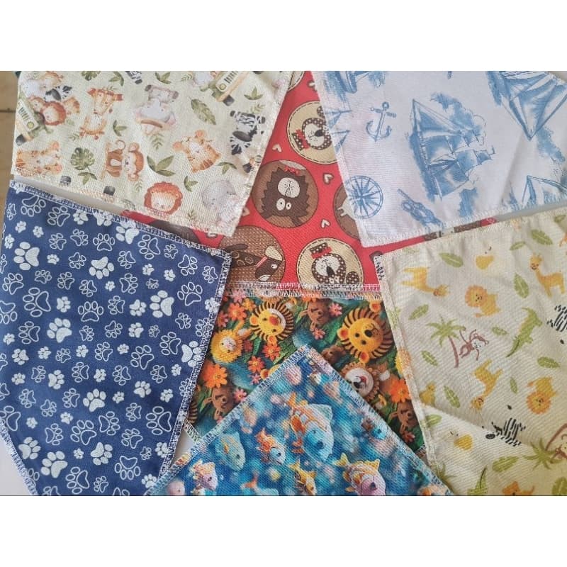 Bandanas GG (GOLDEN), PROMOÇÃO 10 unidades sortidas, banho e tosa, pet shop