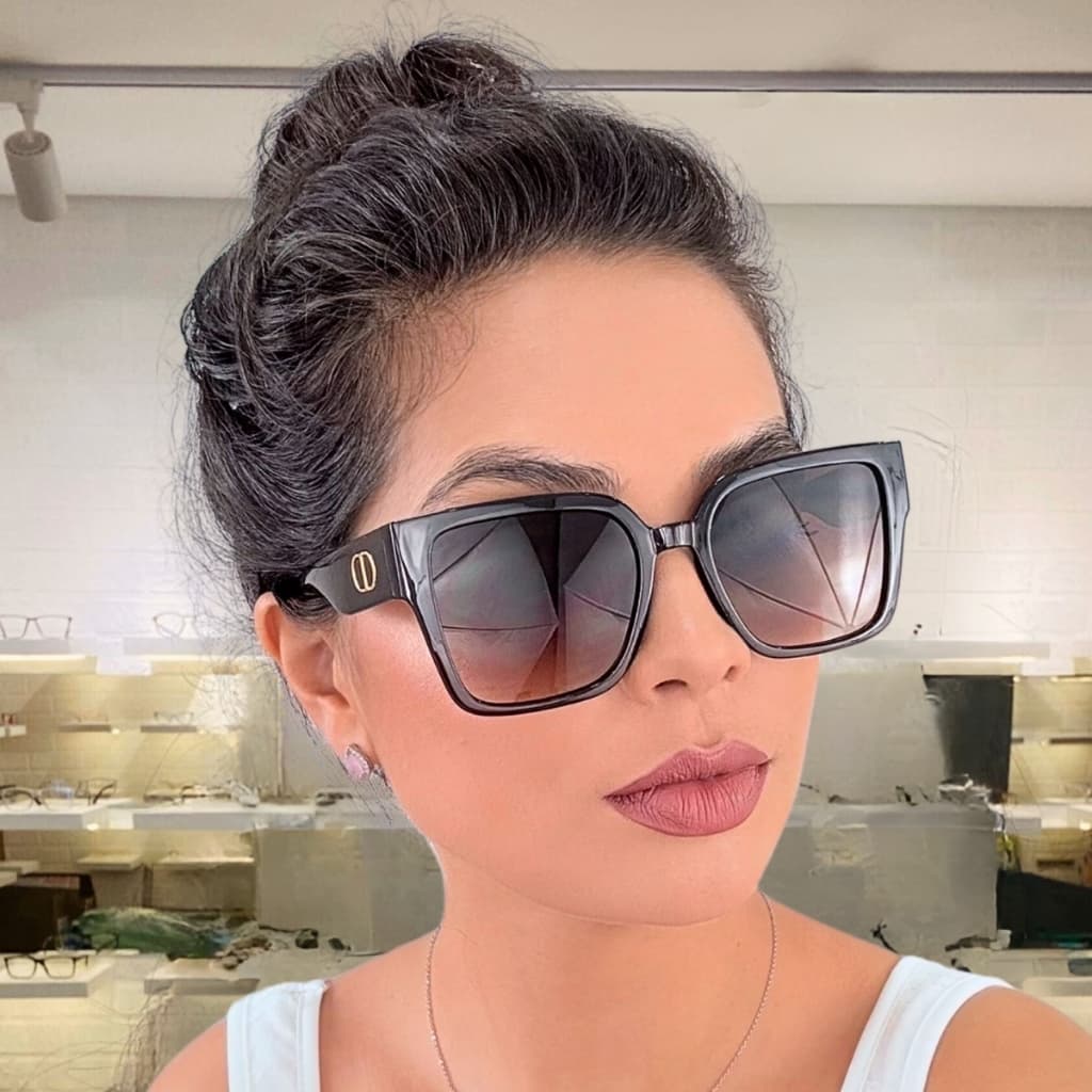 Óculos de Sol Feminino Solaris Charmoso Proteção UV400