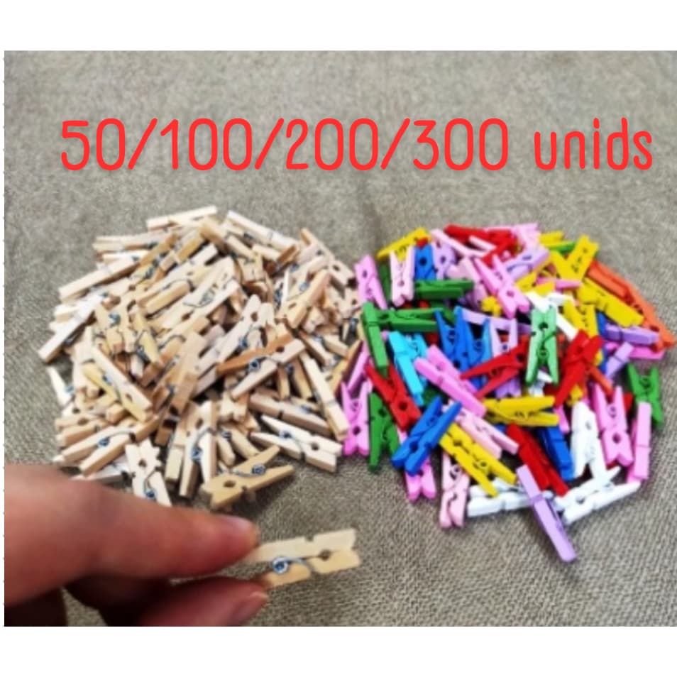 Mini pregador / Mini prendedor 2,5cm