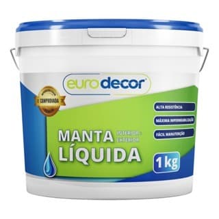 Manta Líquida Impermeabilizante Emborrachada 1kg Para áreas Externas, Piscina,parede,laje
