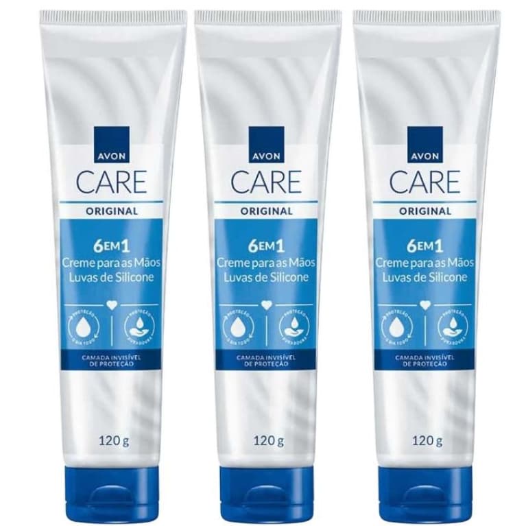 Luva de Silicone Avon Care Para as Mãos 120g