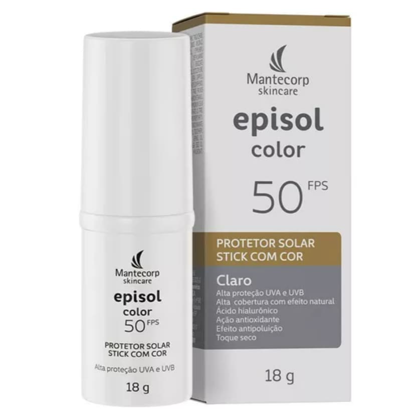 Protetor Solar Episol Color Stick