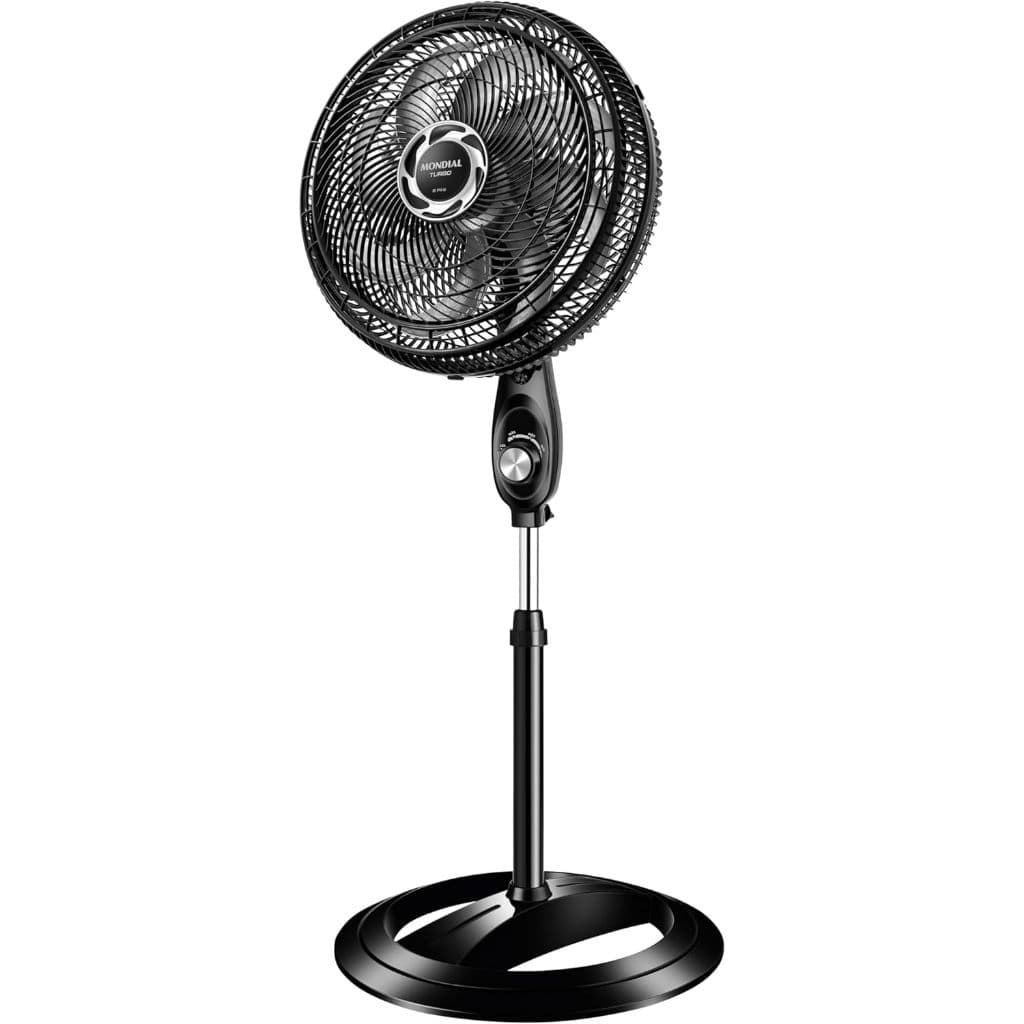 Ventilador de Coluna Turbo Mondial 40cm NVT-40C-8P-B Modo Silencioso