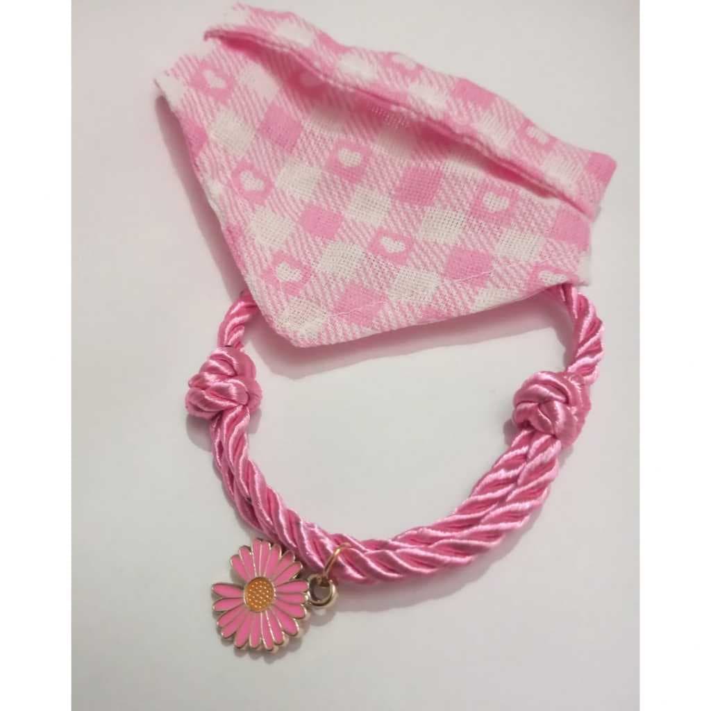 Kit colar pet com bandana