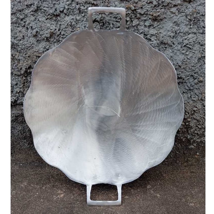 Disco de Arado Tacho Original 60 x 50 cm em Alumínio Batido Grosso Grande