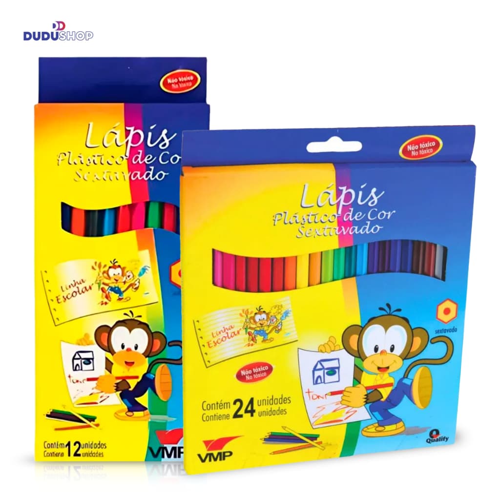  Caixas Lápis de Cor Sextavado Triangular 12 Cores Lápis de Cor 24 Sextavado Lápis Material