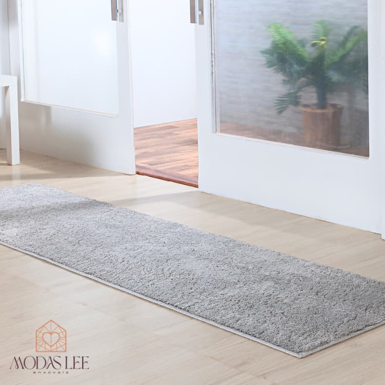 Passadeira 180x50 Pelinho Corredor Quarto Felpudo Beira de Cama Pelo Várias Cores Oásis
