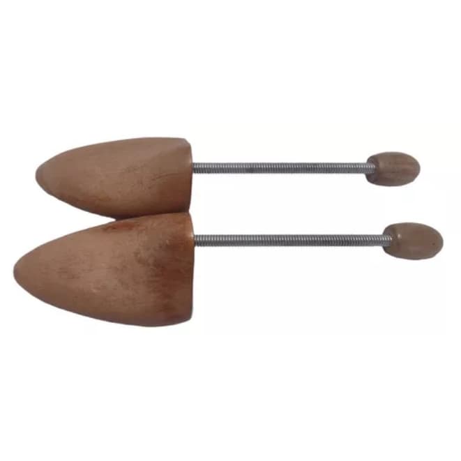 Antiga Forma Modeladora De Sapatos Em Madeira