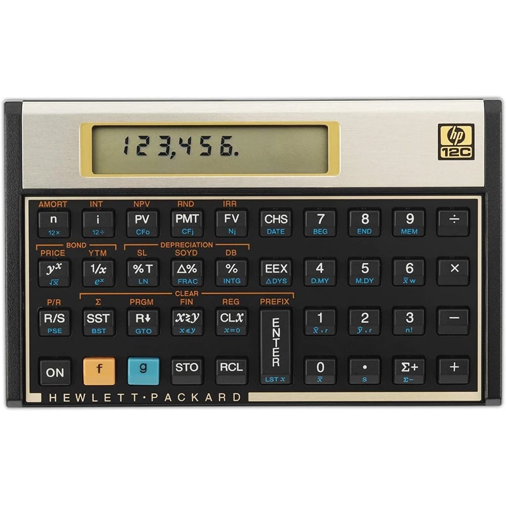 Calculadora Financeira Hp 12c Gold Nova Original Lacrada Envio Imediato