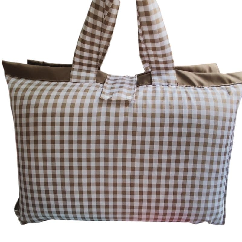 Protetor de Travesseiro Duplo para viagem acampamento Bag Sacola Para travesseiros, Manta, Lençóis, Pijamas 120x80 cm