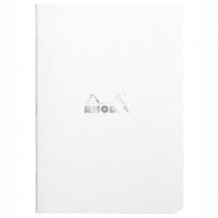 BL RHODIA CLASSIC WHITE GRAMPEADO A5 48FLS 119187C