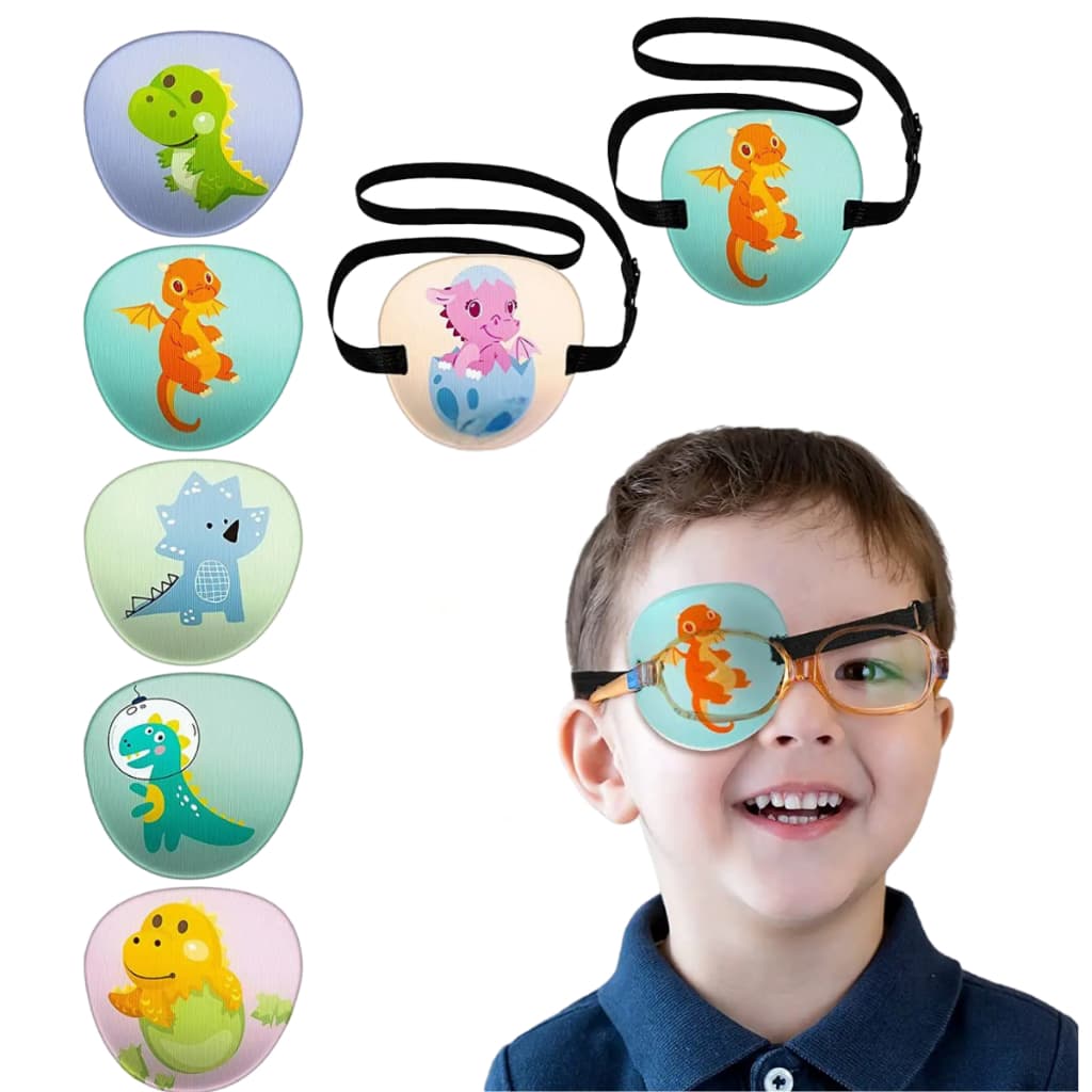 Oclusor Tampão Estrabismo Ambliopia Tapa Olho Preguiçoso