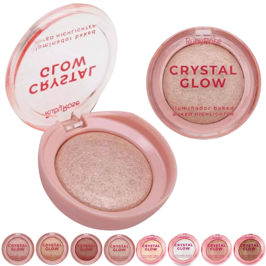 Iluminador Crystal Glow Baked Ruby Rose