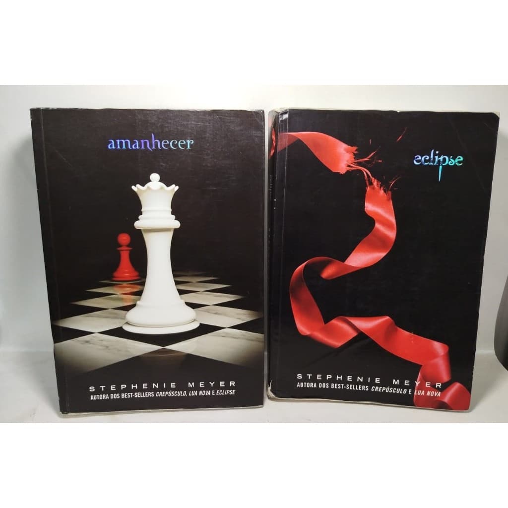 Livro Amanhecer/ Eclipse - Stephenie Meyer