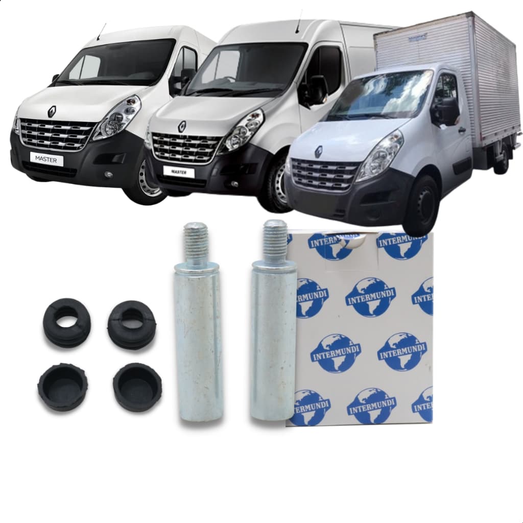 Jogo Pinos Cavalete Pinça de Freio Diant Tras Master 2.3