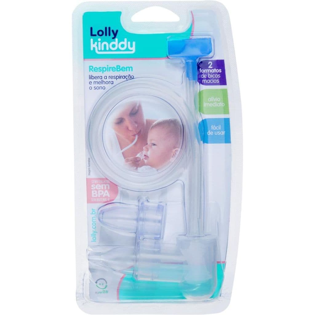 Aspirador Nasal Por Sucção Respire Bem - Lolly