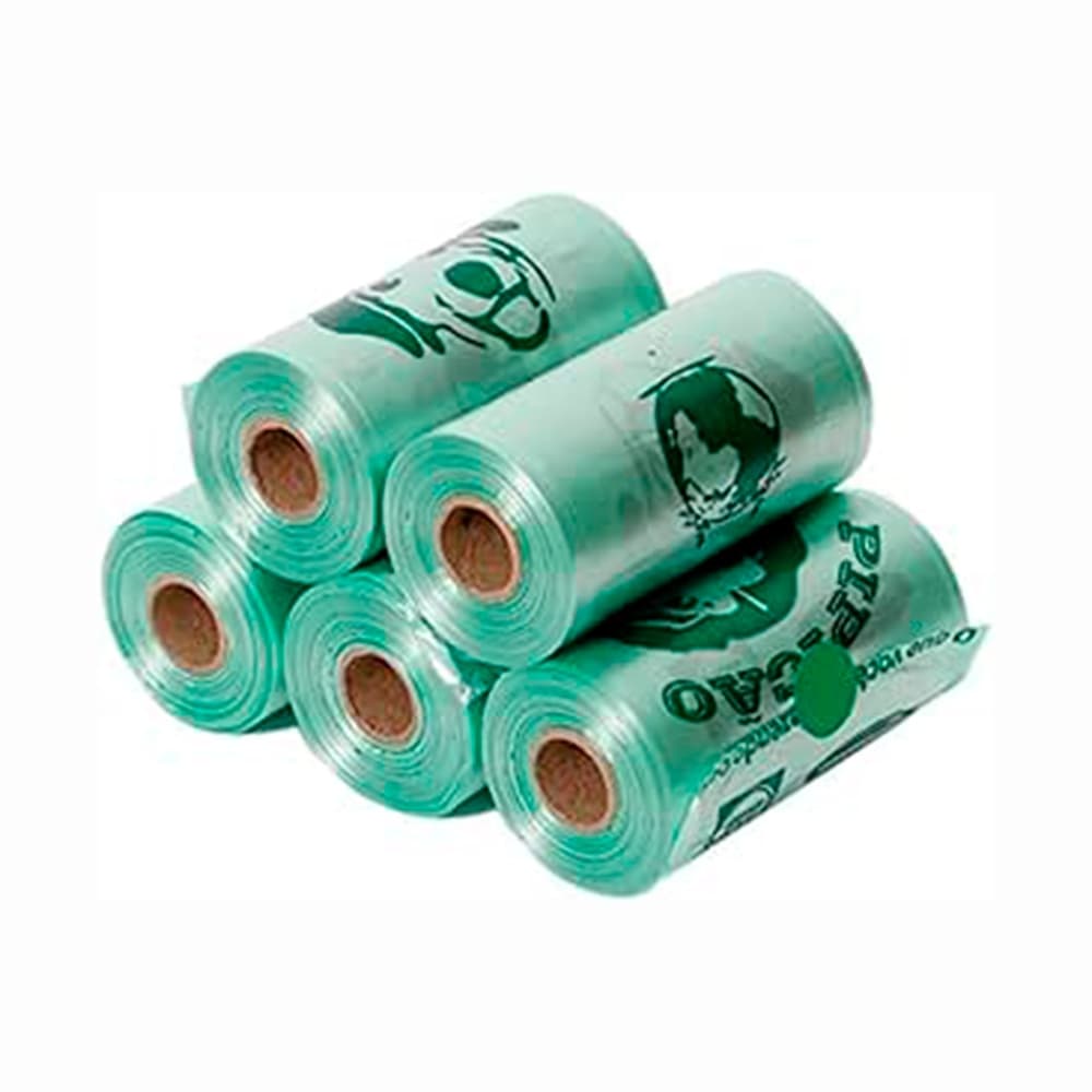 Kit 5 un. Rolinhos Refil Cata Caca Pipicão