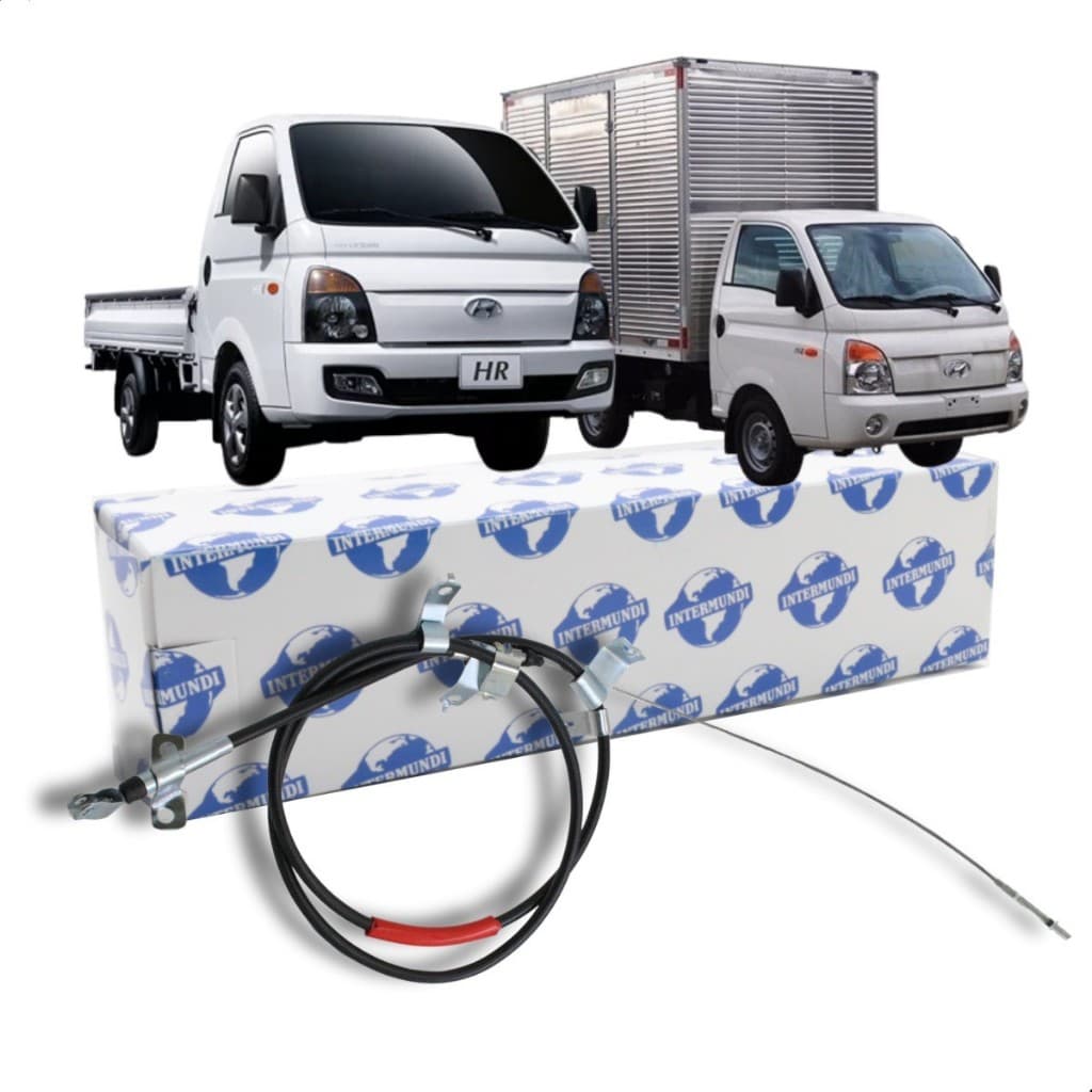 Cabo Freio Mão Traseiro Direito Hr 2.5 2005 a 2012 Rod Dupla