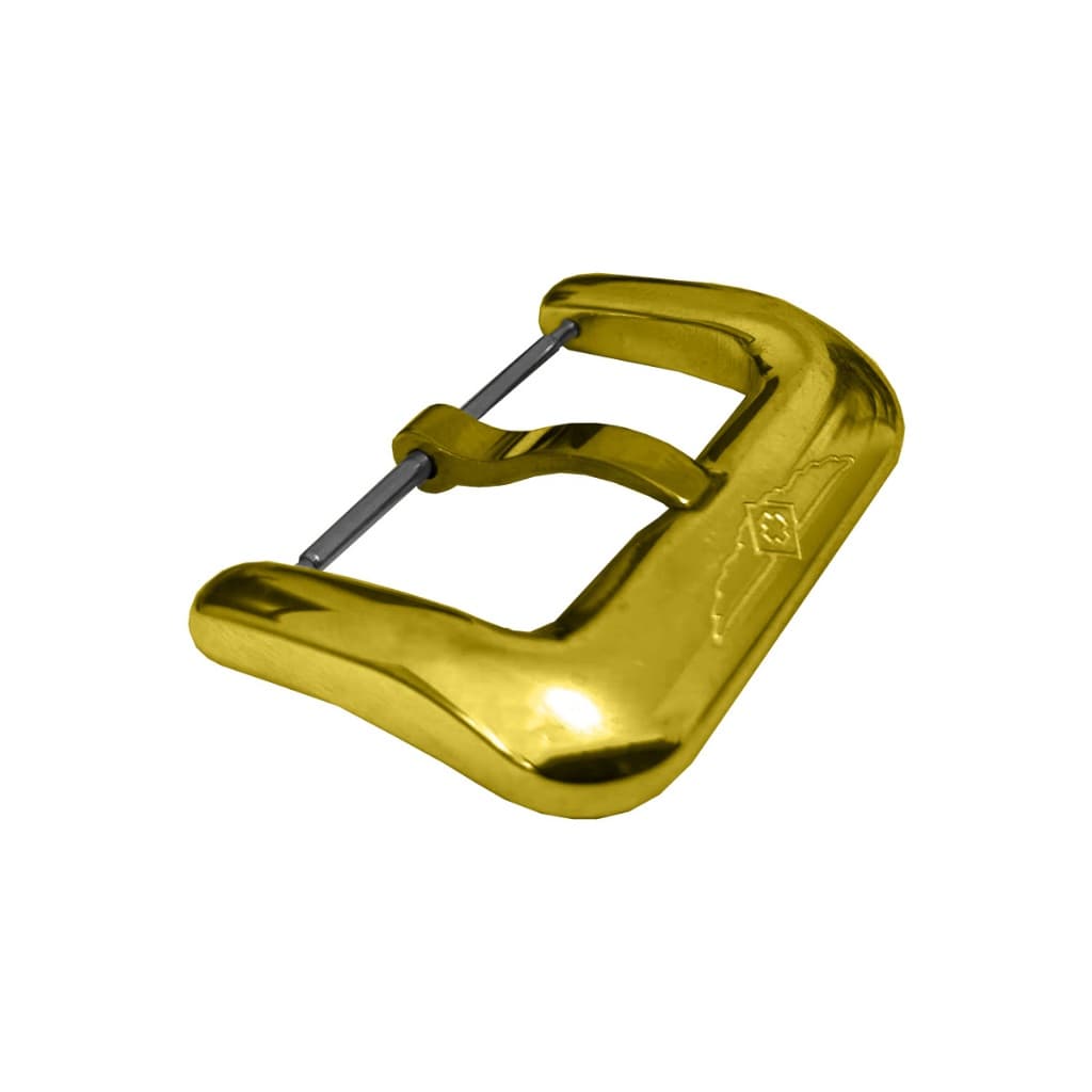 Fecho Fivela Invicta Dourado Brilhante 24mm Pulseira com fecho de 24 milimetros Diversos Invictas