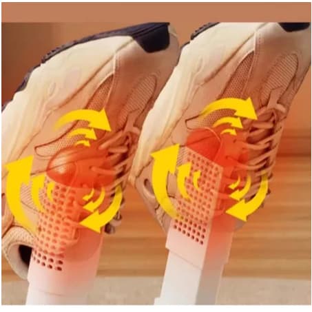 Secador De Sapatos Tênis Botas Meias Portátil Elétrico 110-240v