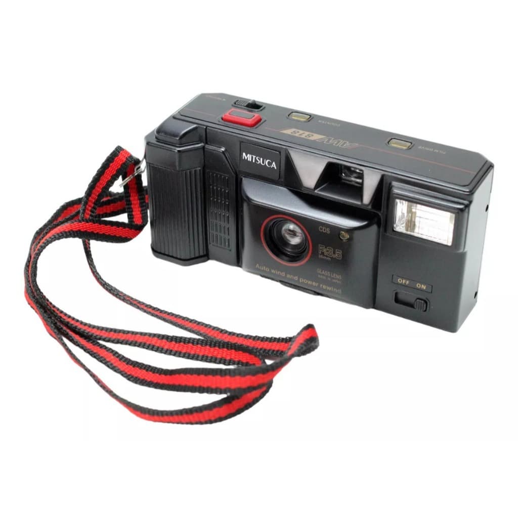 Câmera Fotográfica Analógica F-3.5 Clássica Vintage Com Alça APENAS DECORAÇÃO - LEIA A DESCRIÇÃO !