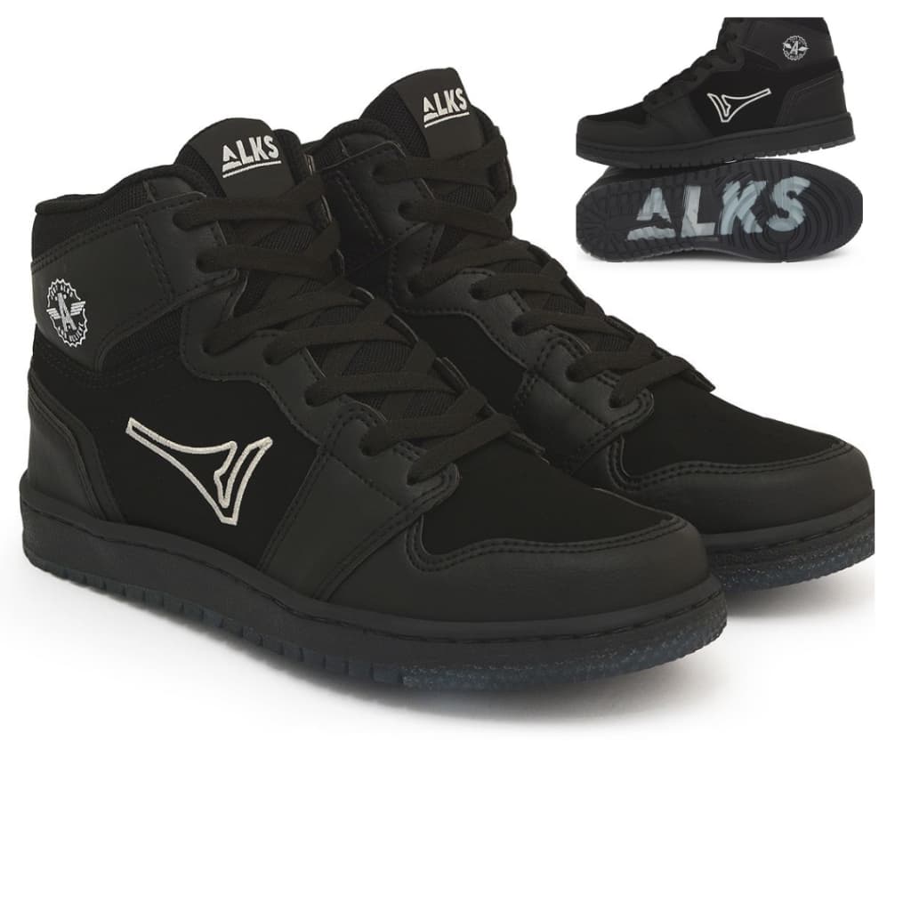Tênis Bota Academia Cano Alto Basquete Skate Urbano Masculino Feminino Original Tenis Promoção