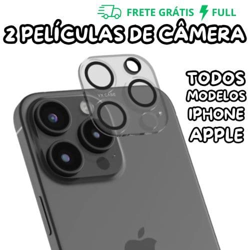 2 PELÍCULAS DE CÂMERA 3D COMPATÍVEL IOS