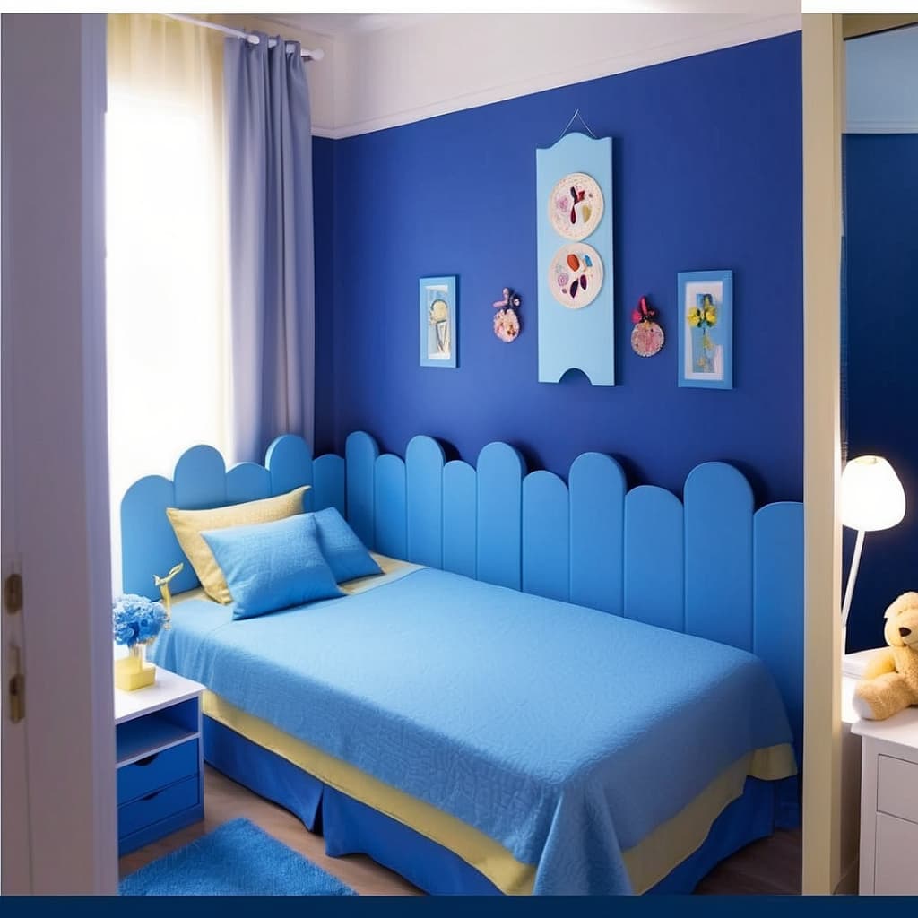 Cabeceira Nuvem Módulos 45x20cm Estofada Infantil Cama Casal Box Solteiro - Vários Tamanhos