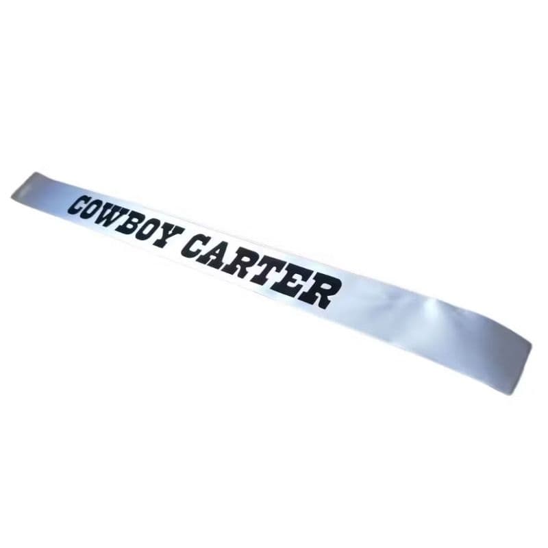 Faixa Miss ou Mister Cowboy Carter