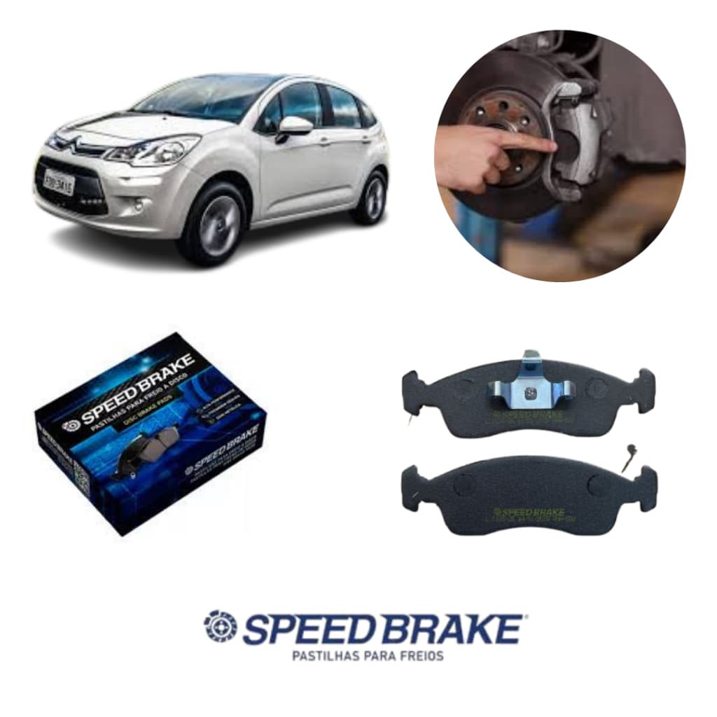 Pastilhas De Freio Citroen C3 1.2 2016> Manual