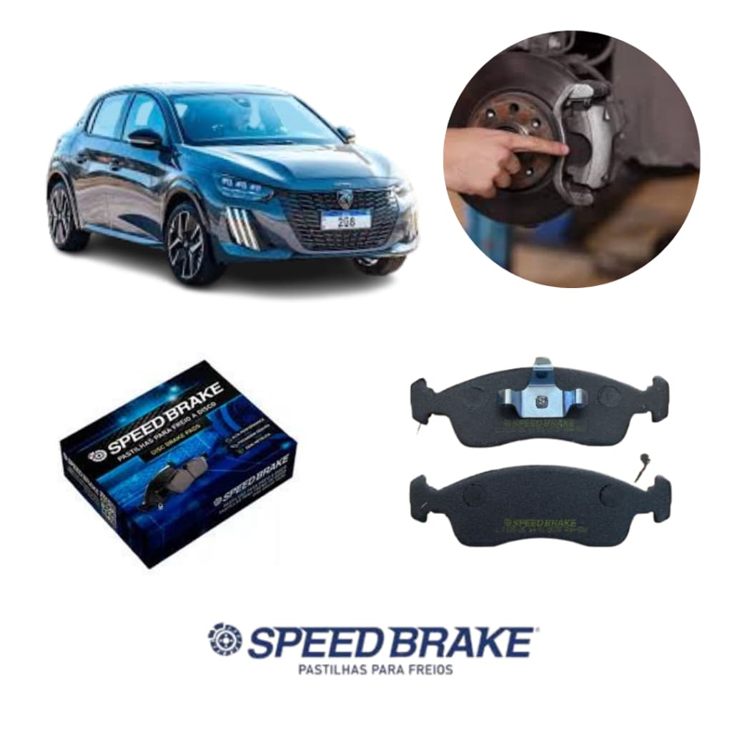 Pastilhas De Freio Novo Peugeot 208 2020>