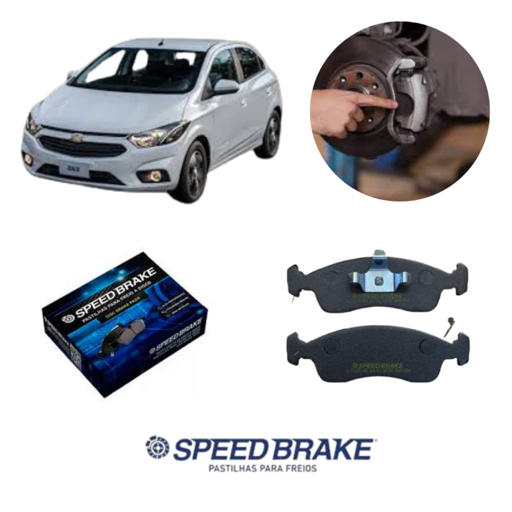 Pastilhas De Freio Gm Ônix 1.0 e 1.4 2012>2019