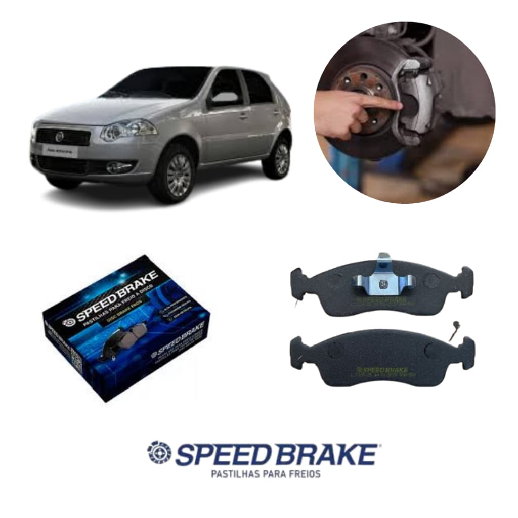 Pastilhas De Freio Palio Attractive 1.0 e 1.4 2011>