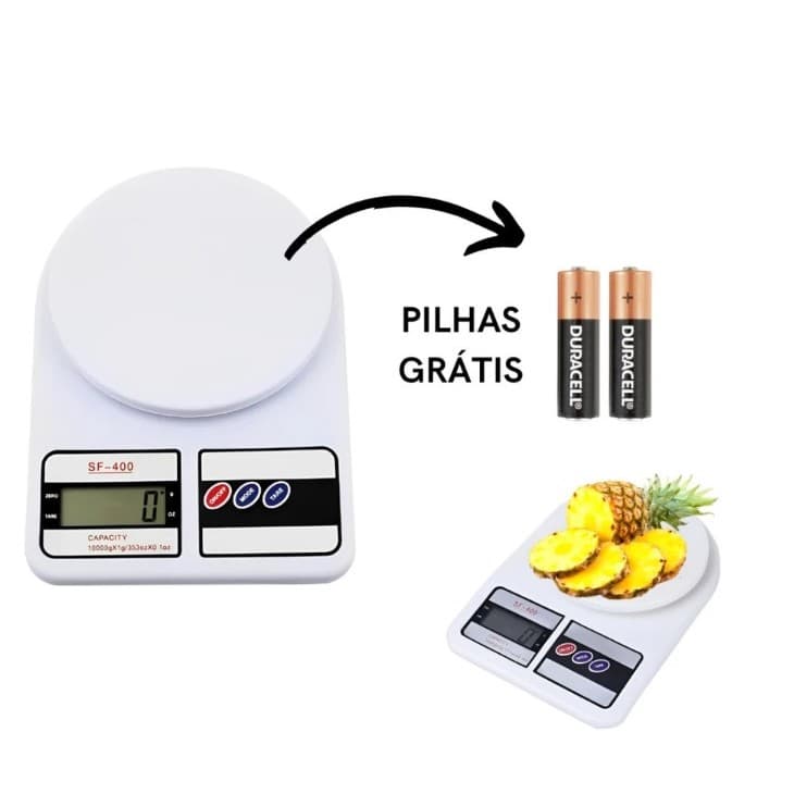 Balança Digital Cozinha De alimentos Alta Precisão 0g a 10kg 8121