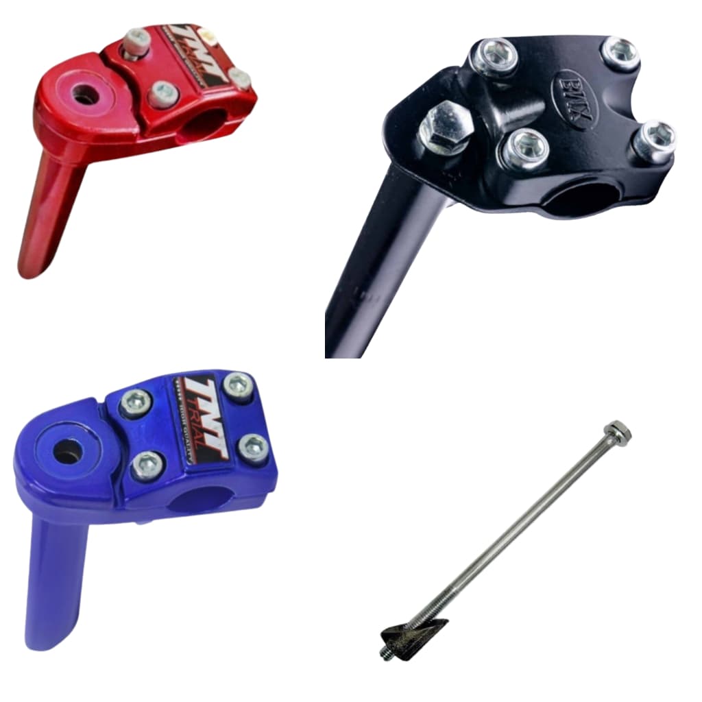 Avanço Mesa Suporte De Guidão Bicicleta + Parafuso Expander