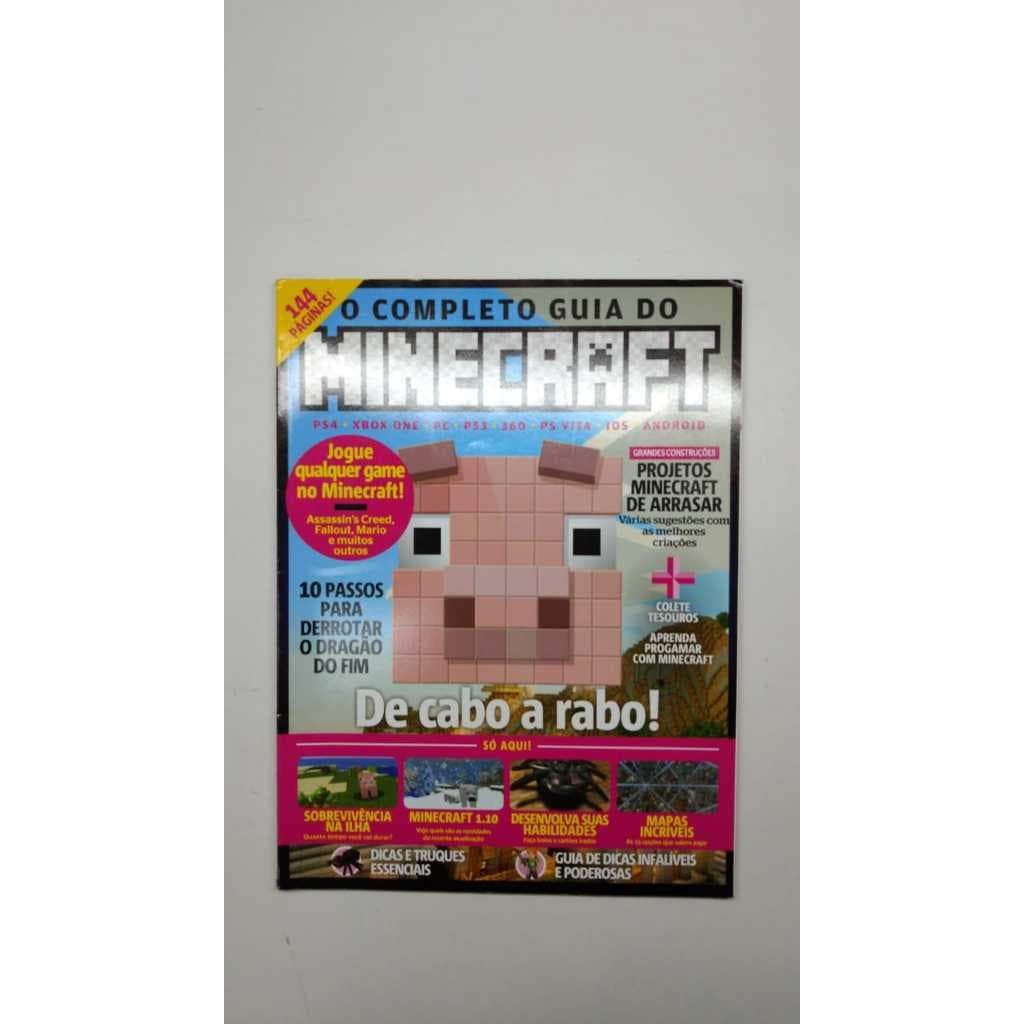Revista Completo Guia Minecraft 1 Dicas E Truques Projetos Creed Programar 15679