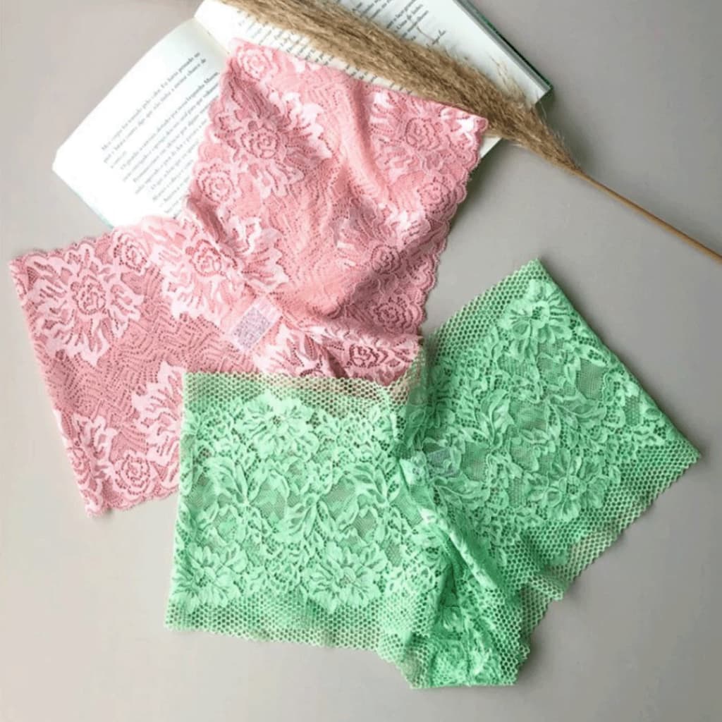 Kit 10 Calcinhas Caleçon Lingerie Tanga Shortinho Renda Feminino Calesson Sexy Lingerie