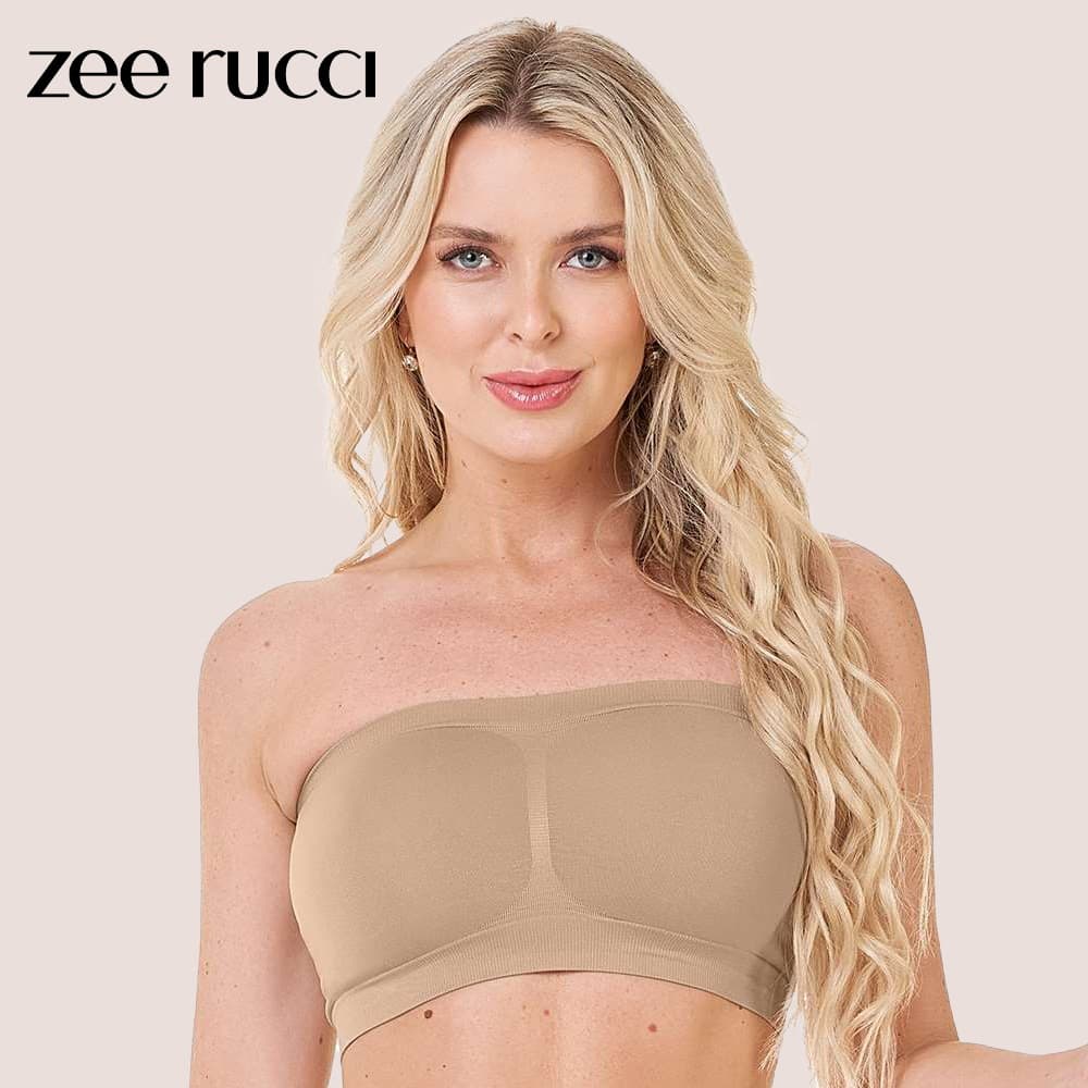Top Soutien Tomara Que Caia Sem Costura Sem Bojo e com Conforto que Se Modela ao Corpo Zee Rucci