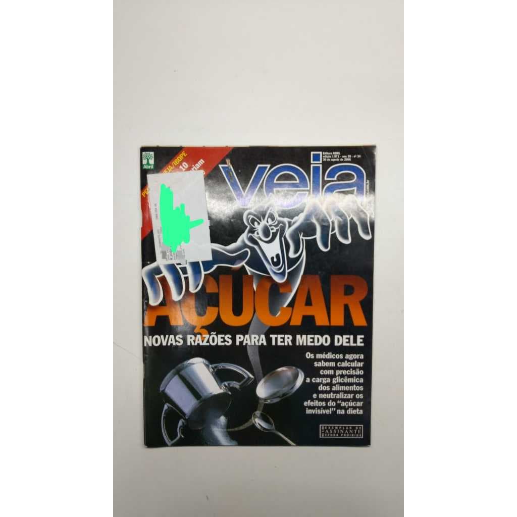 Revista Veja 1971 Açucar Novas Razões Para Ter Medo Carga Glicemica Alimentos Dieta 15688